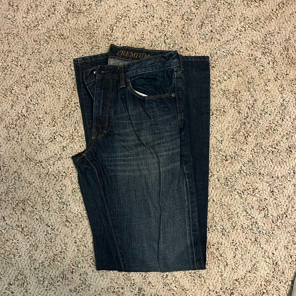 GAP premium slim straight jeans 32/34